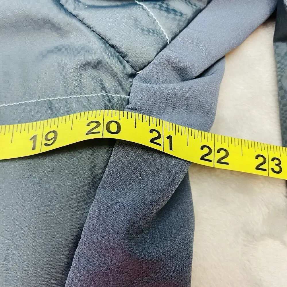 Mountain Hardware Womens‎ Primaloft Jacket Sz 10 Blue Reversible Quilted Outdoor
